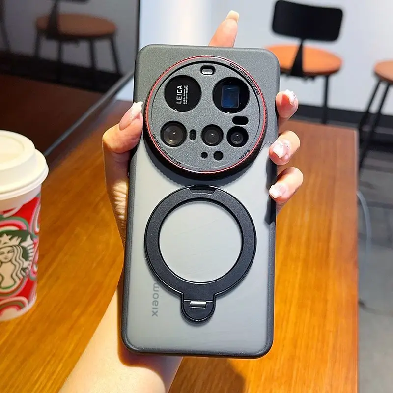 Чехол для Xiaomi 17 15 Ultra из материалов PC+TUP с полной защитой объектива, магнитным креплением и защитой от падений, задняя крышка для телефона (art.: 3920d9ea73bcb) - 3920d9ea73bcb