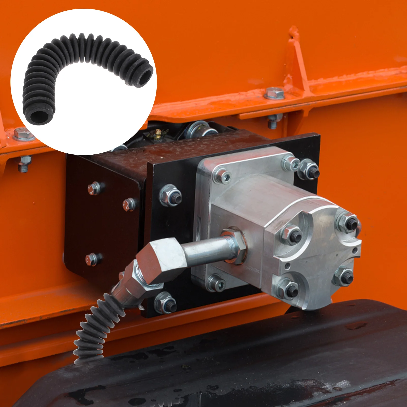 

1pc Rubber Hose Flexible Extension Tube Patch Cord Connect Pipe Tool