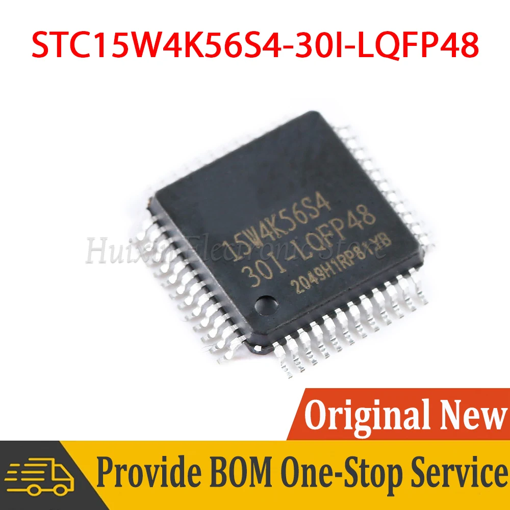

STC15W4K56S4 STC15W4K56S4-30I-LQFP48 LQFP48 SMD New and Original IC Chipset