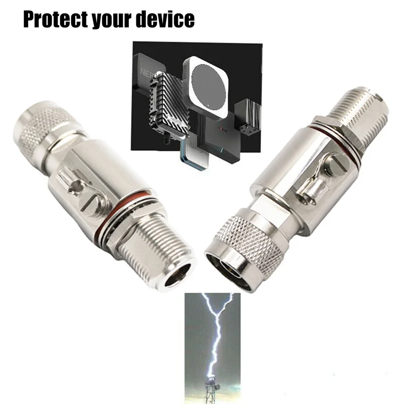 

Helium Lightnings Antenna Brass Lora Helium Lightning-Arrestor Lightnings Arrestor Protector Helium Miner Hotspot Antenna