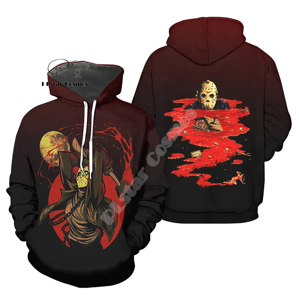 Новая мода Хэллоуин ужас персонаж фильма Майкл Майерс Джейсон Косплей 3DPrint