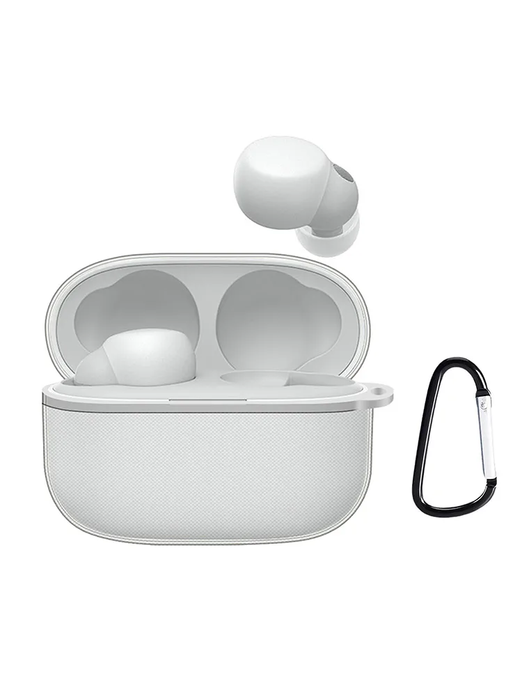 

ТПУ чехол для SonyEarbuds LinkBud S WF-LS900N наушники защитный чехол Противоударная защита Пылезащитный протектор с карабином