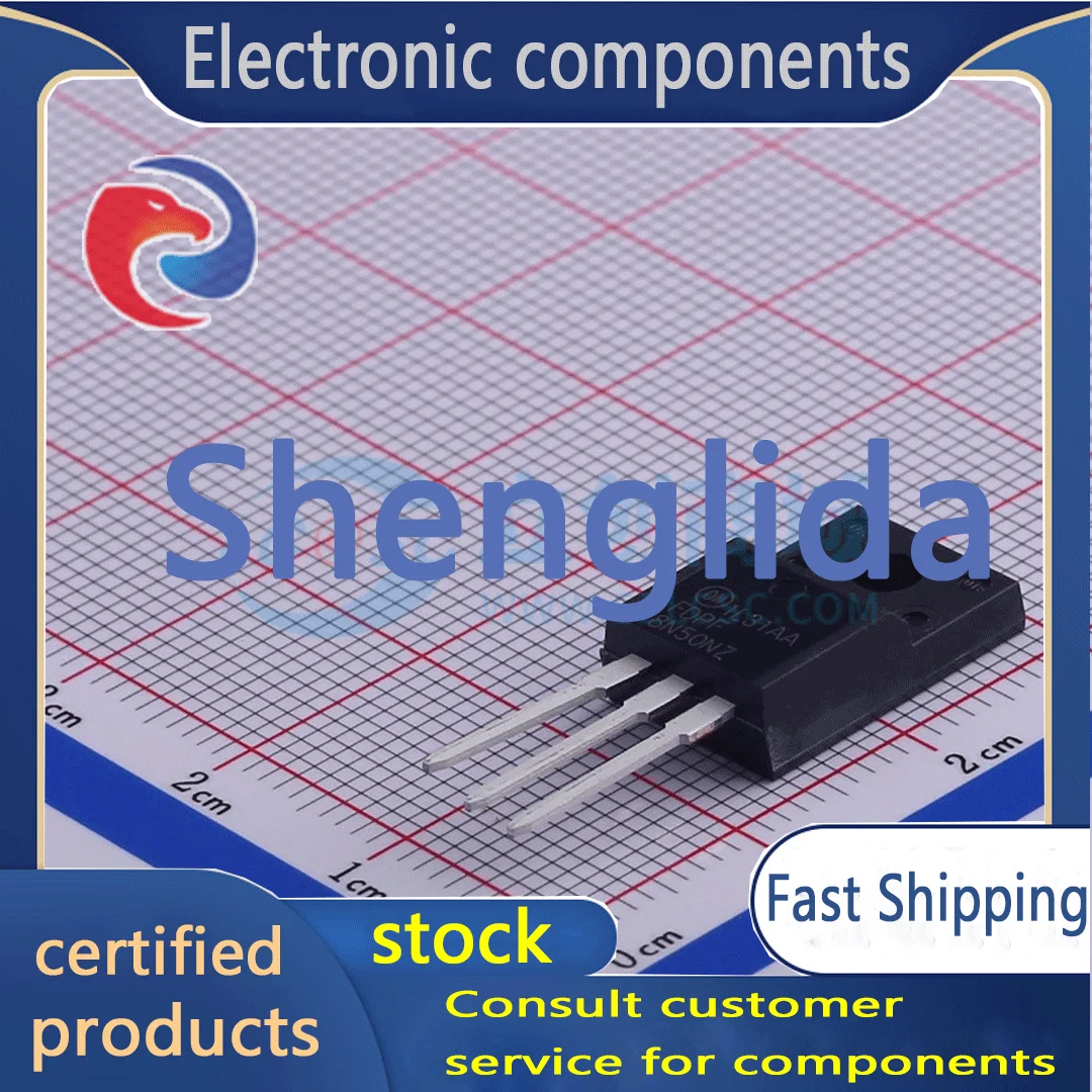 

FDPF8N50NZ packaged TO-220F field-effect transistor (MOSFET) brand new off the shelf 1PCS