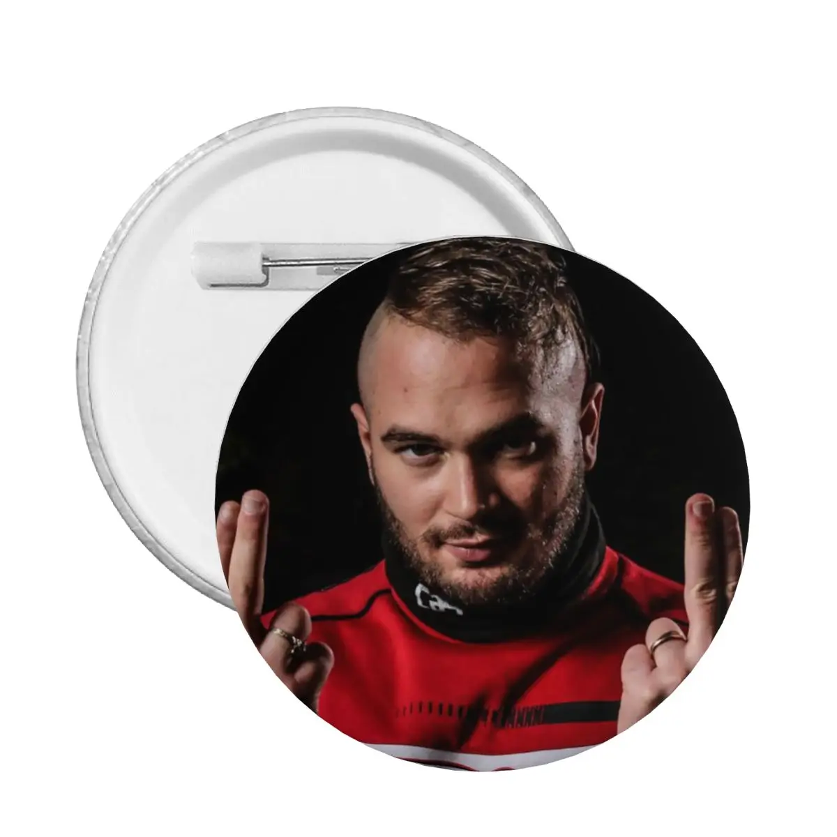 Броши на пуговицах для французского музыкального рюкзака певицы