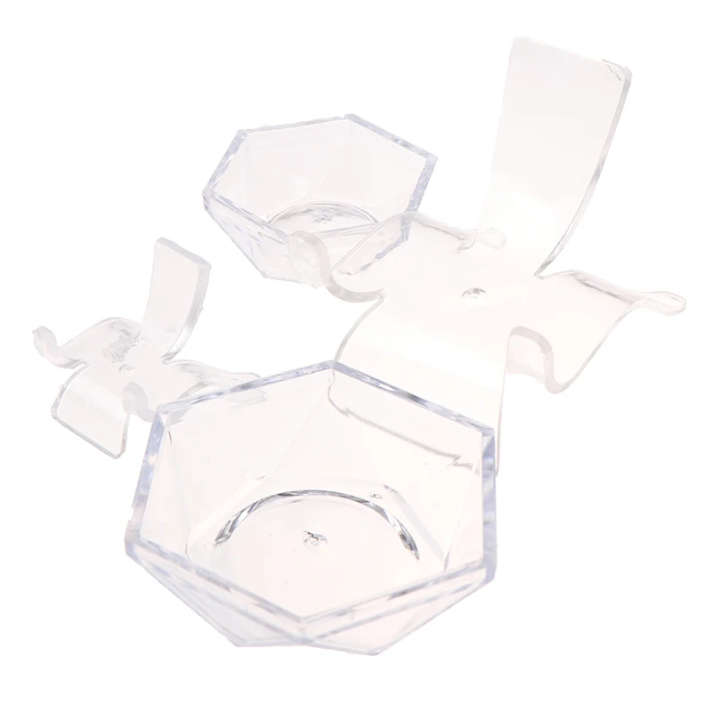 

1Pc Small Collectibles Acrylic Specimen Geodes Supporting Base Mineral Stand Display Holder Easel Stool Ball Display Base