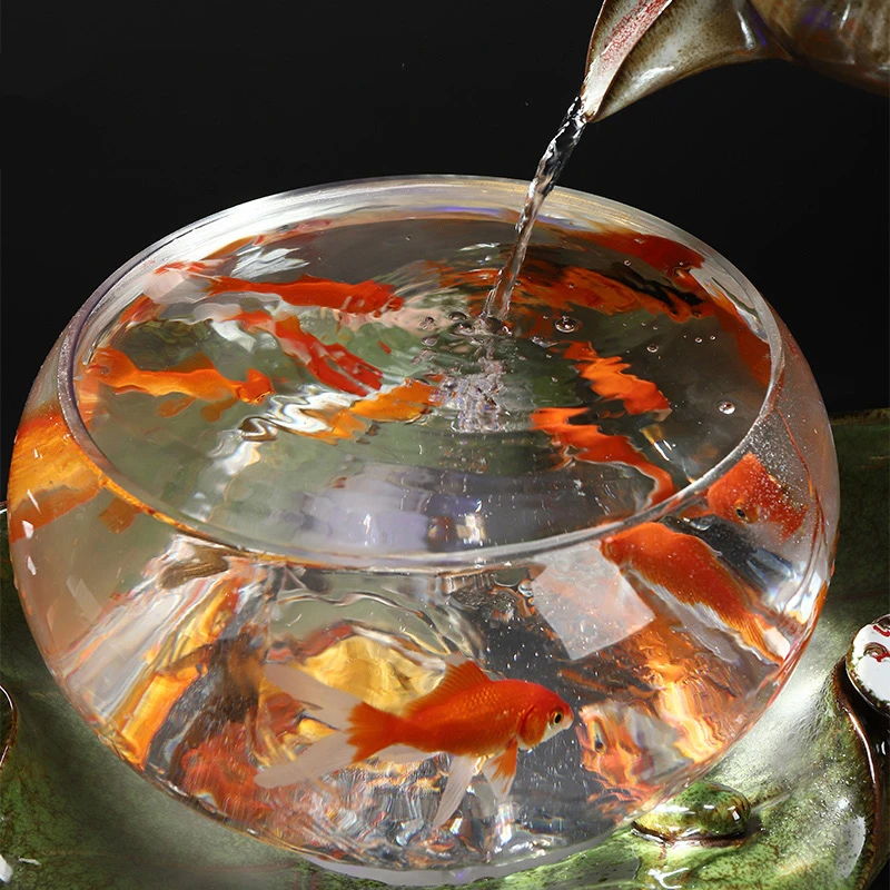 Керамический аквариум для жилой комнаты креативная Экологичная офисная