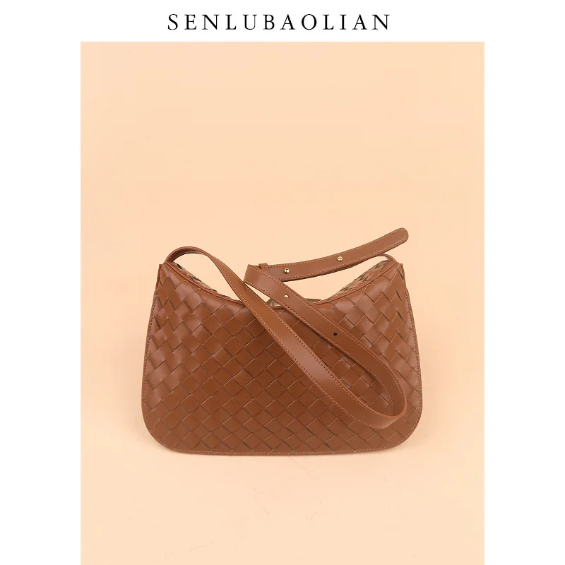 

Высококачественная Роскошная брендовая сумка из натуральной воловьей кожи для женщин, новинка 2023, модная французская сумка с палочками, ун...