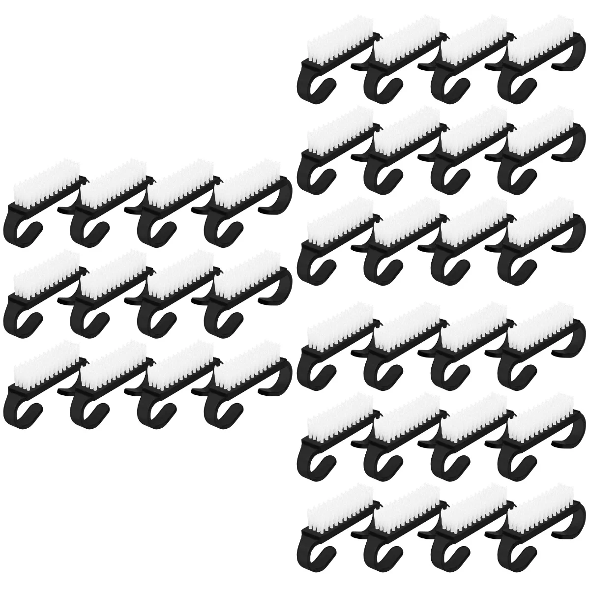 

36 Pcs Nail Cleaner Brush Durable Manicure Brushes Fingernail Scrubber Face Scrubbing Nylon Care