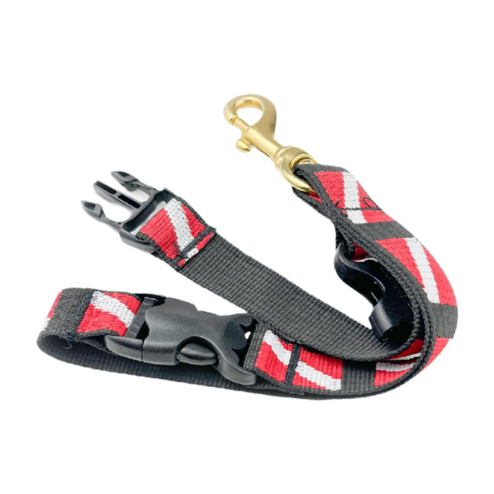 Scuba Fin &amp Mask Holder Strap with Clip Hook BC