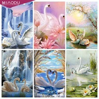 5d diamond painting dreamswan couple diamond embroidery cross stitch kits wall mosaic full round drill landscape home decor gift
