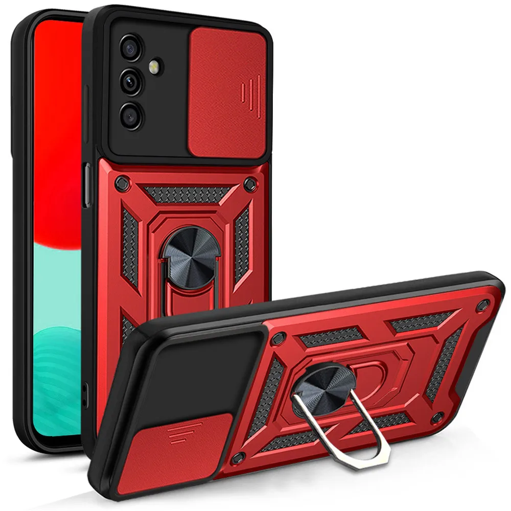 

for Samsung A13 5G A03S A22 A32 A52S A72 A51 Push Pull Camera Protection Cover for Galaxy M52 5G Samsung A13 Shockproof Case