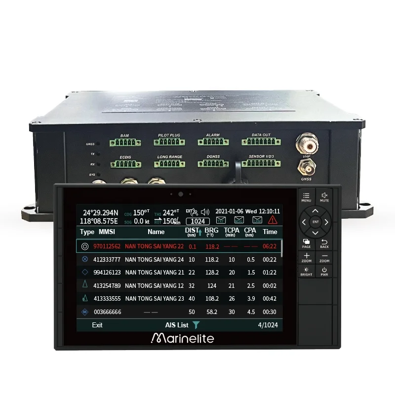 Маринлитовая лодка Ais Морское оборудование Навигационный корабль Лодка класса A