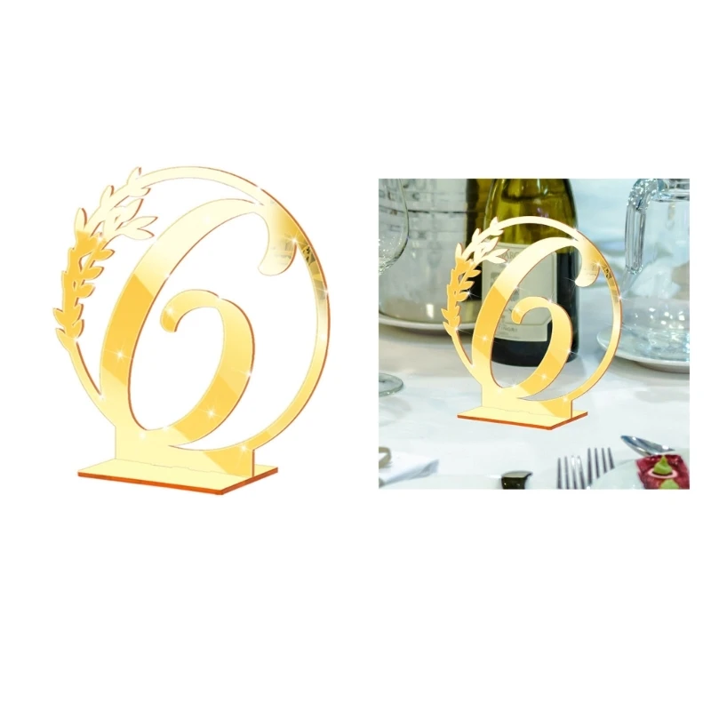 

Table Number Signs for Wedding Reception Birthday Party Decoration Acrylic Number Roman Numerals Table Numbers Drop Shipping