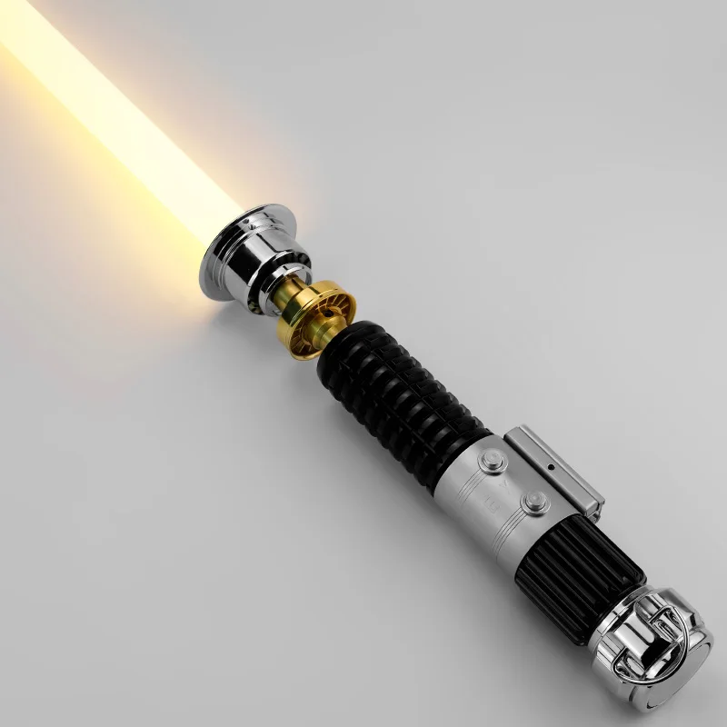 

THYSABER Metal hilt Obi-Wan heavy dueling pixel lightsaber with 27 sound founts