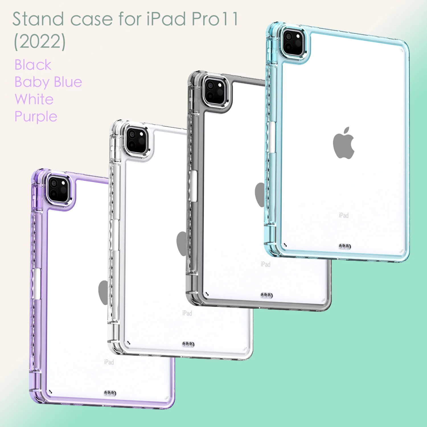 Защитный и стильный прозрачный акриловый чехол для планшетов iPad 10-го 9-го