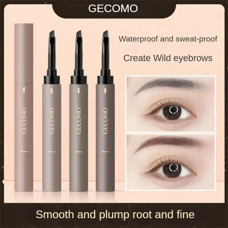 

GECOMO Smooth Color Eyebrow Dyeing Cream Natural Three-dimensional Color Holding Wild Eyebrow Durable Waterproof Eyebrow Pen