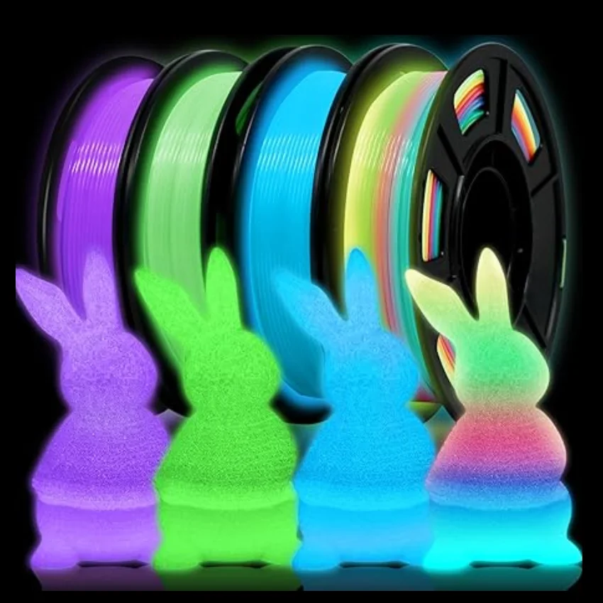 Светящаяся в темноте нить PLA для 3D печати