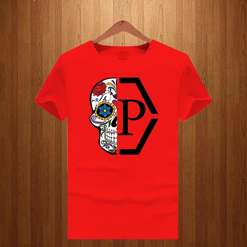 Футболка с коротким рукавом и круглым вырезом цвет в ассортименте