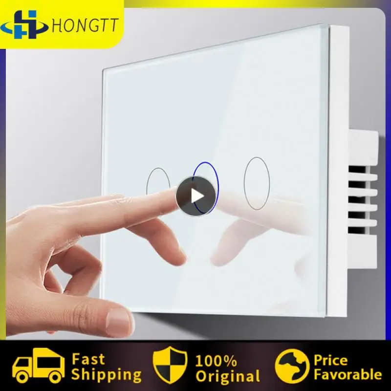 

Moisture Resistance Switch Pc Flame-retardant Material Bluetooth Remote Control Fast Response Speed Smart Switch High Safety