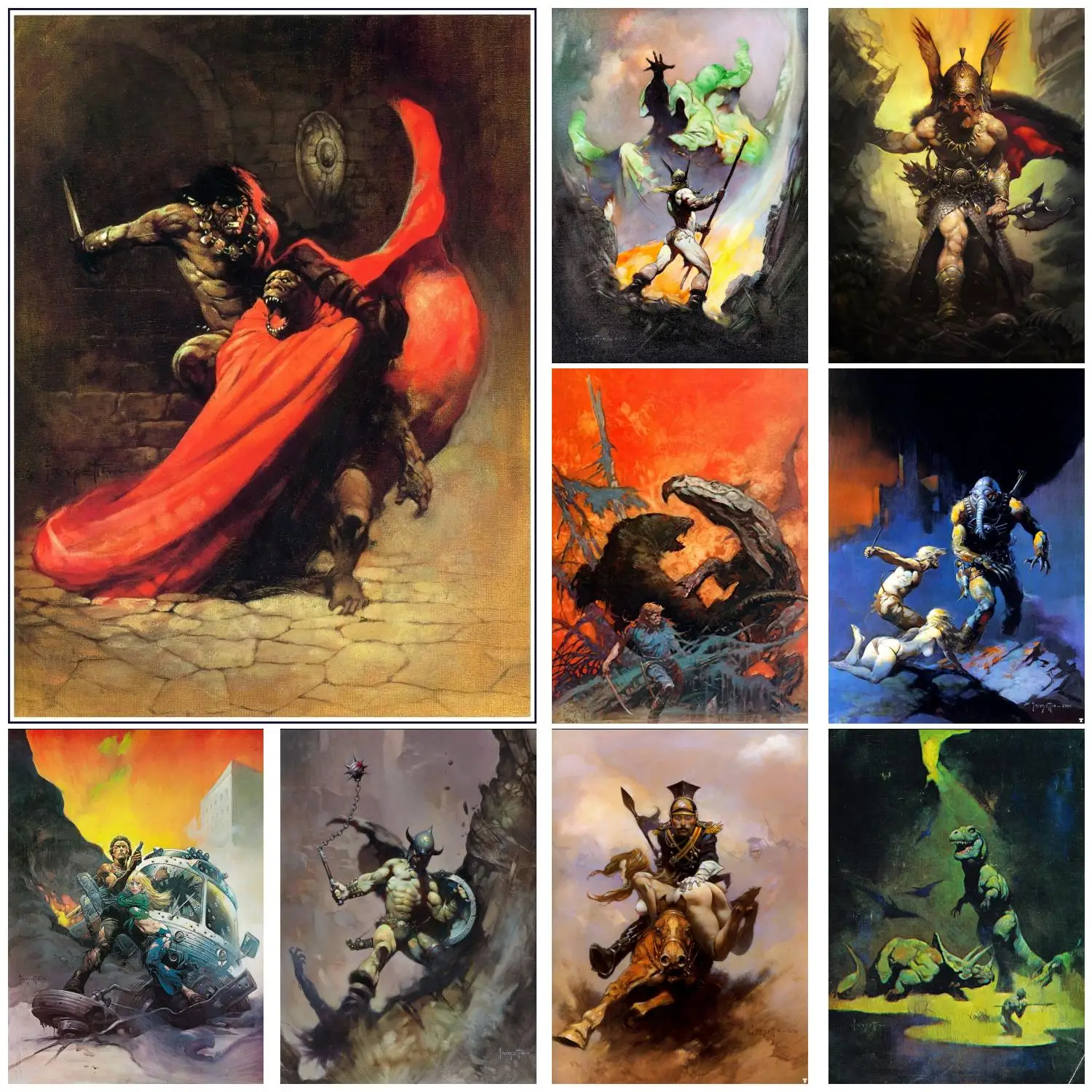 Плакаты на холсте с изображением персонажей мультфильма фрэзетта, аниме, видеоигры, настенные художественные плакаты с современным изображением семейной спальни