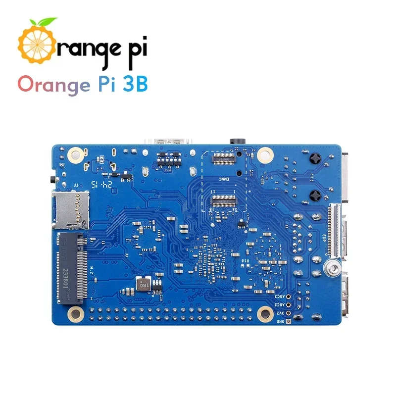 Orange Pi 3B Ram LPDDR4 Rockchip RK3566 Мини-ПК WiFi5 + BT5.0 BLE M2 SSD Одноплатный компьютер Orangepi Макетная