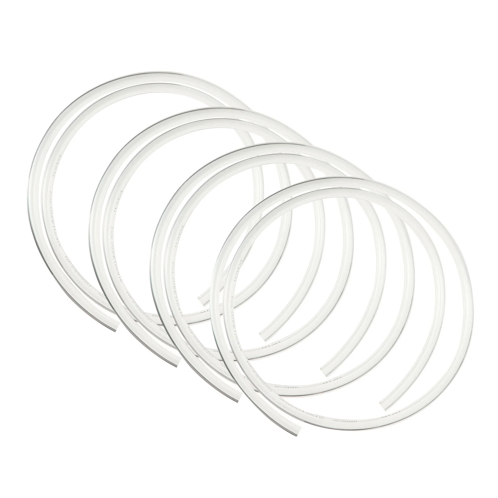 

4pcs Flexible Useful Oil Injection Oil Hose Oil for Motorcycle