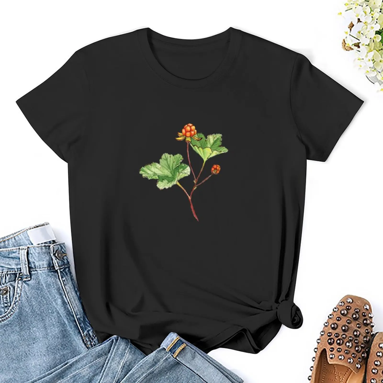 Футболка с рисунком Cloudberry милые женские топы облегающие рубашки