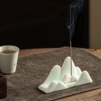 pinny ceramic mountain incense stick holder creative landscape incense base room decoration meditation tea ceremony accessories