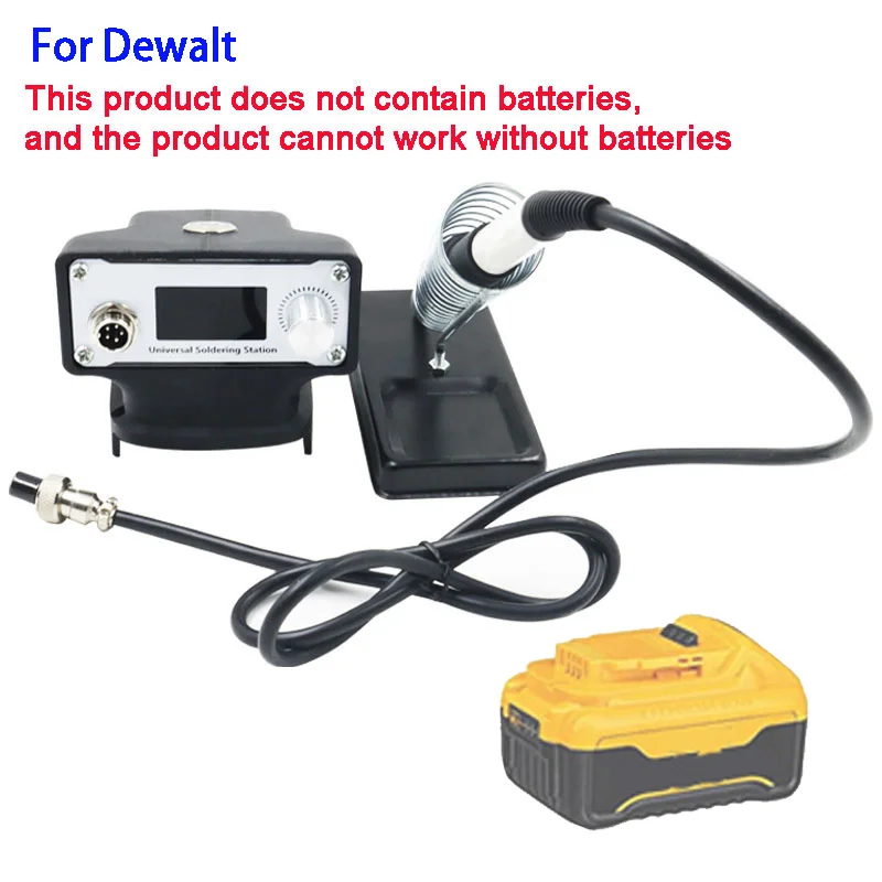 

Уличный портативный Электрический паяльник для Makita, Bosch, Dewalt, Milwaukee, Worx, Devon Dayi, литий-ионный аккумулятор