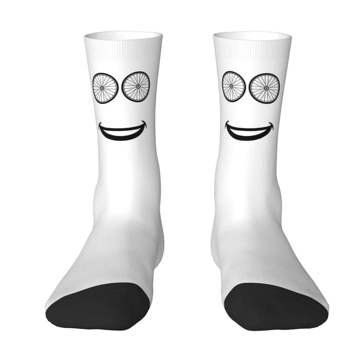 Осенне-зимние мужские женские носки в стиле Харадзюку для езды на велосипеде