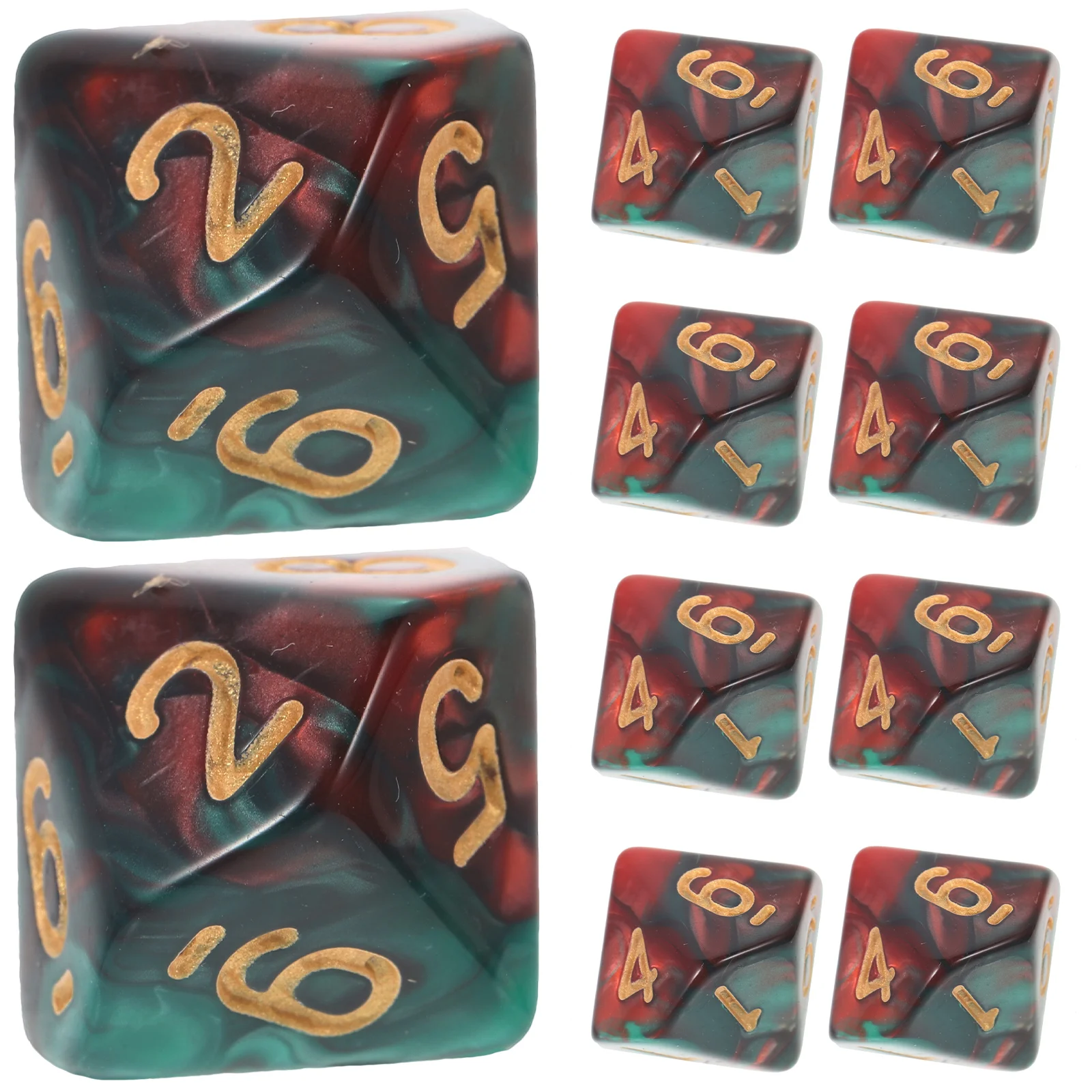 

10 шт., детские математические кости