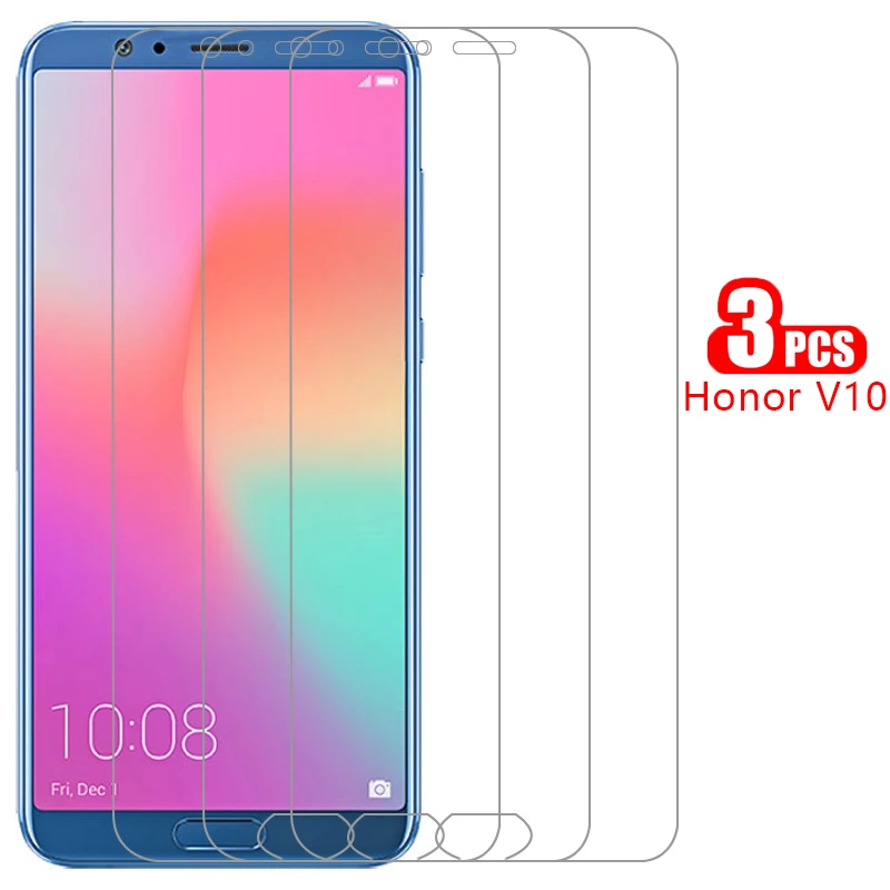 Защитное закаленное стекло для huawei honor v10, Защита экрана для honor v10 view v 10 10 v view10, пленка huwei hawei honer onor 9h