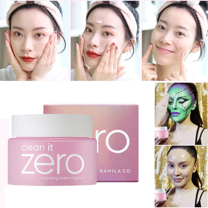 

Banila Co Deep Cleaning Clean It Zero Makeup Remover Facial Exfoliate and BrightenCleanser Korean Skin Care 100ml