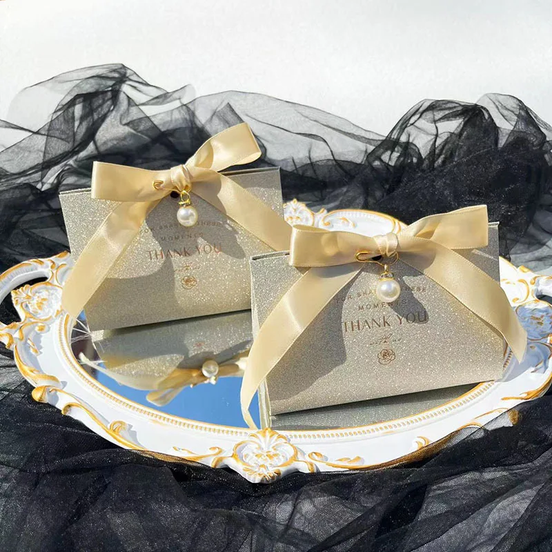 With Handles Wedding Gifts For Guests Candy Boxes For Wedding Baby Shower Party