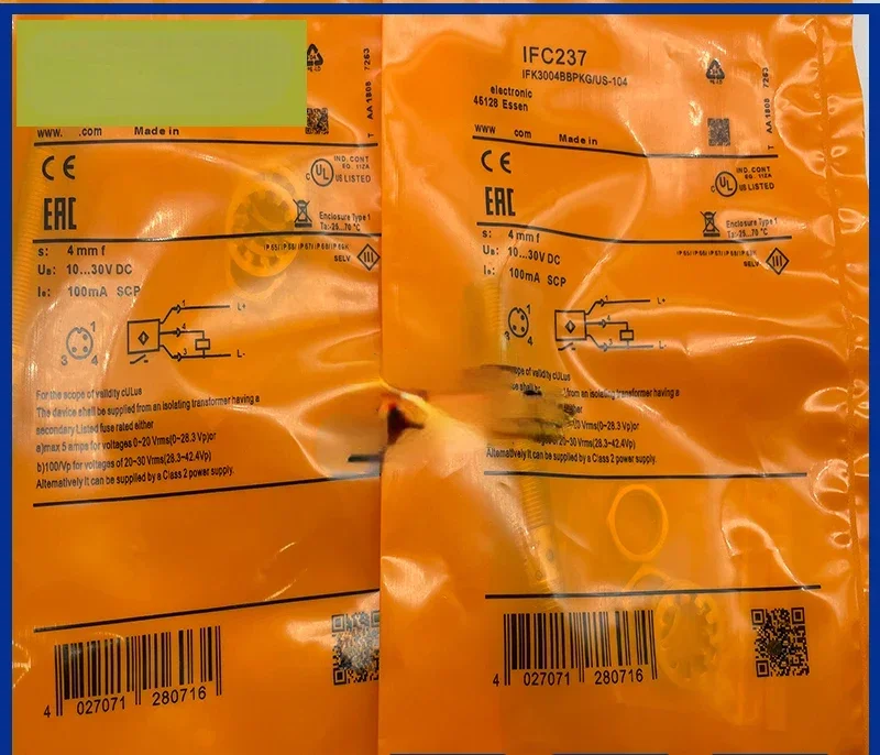 Датчик IFC248 IFC258 IFC259 IFC246 IFC247 IFC249 IFC237