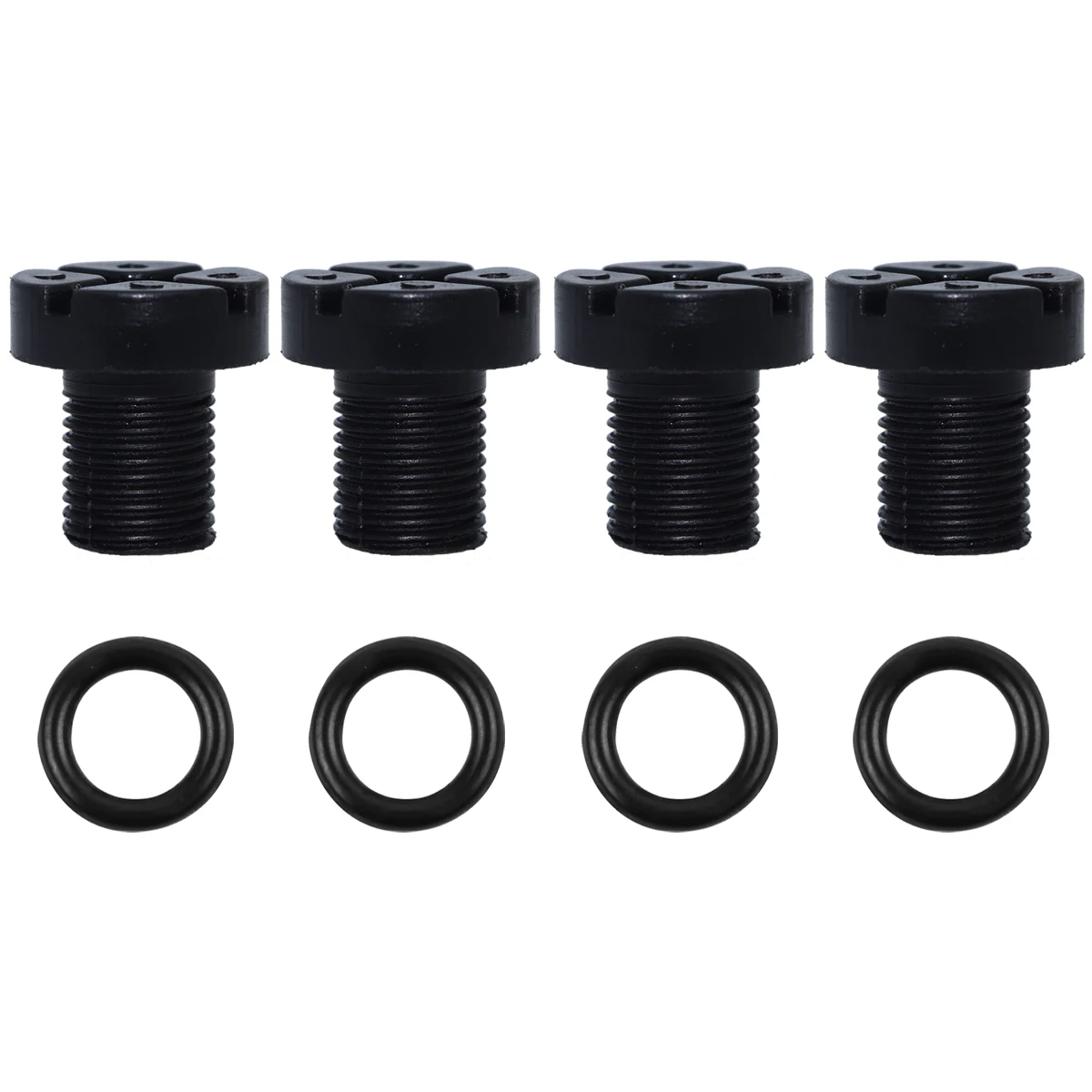 

Набор из 4 шт. для Jeep Grand Cherokee Wrangler, болт воздушного клапана охлаждающей жидкости, прокачной винт, крышка радиатора, заглушка расширительного бачка, крепежный зажим для вентиляции