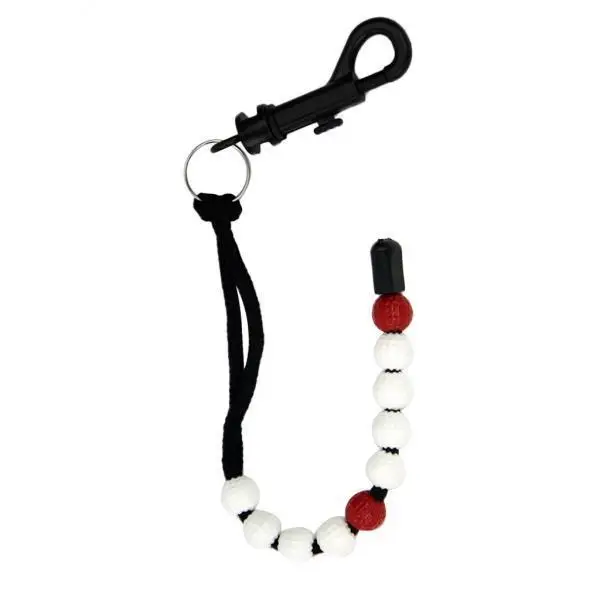 

2X Golf Course Count Bead Golf Accessories White Dressage Aids