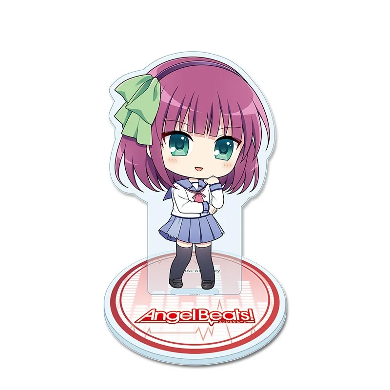 Фото Planetarian × Angel Beats! Очаровательная акриловая подставка для фигурок 10 см, игрушка для косплея, подарок на день рождения, украшение, брелок №2