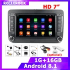 Автомобильный мультимедийный плеер 2 Din 7 ''Android авто GPS навигация Wifi MP5 плеер для Bora Golf VW Polo Volkswagen Passat B6 B7 Touran