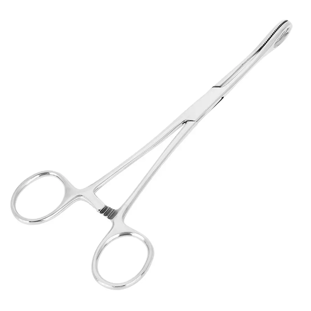 

Tongue Septum Piercing Pliers Ear Clamp Rustproof Long-lasting Tweezers