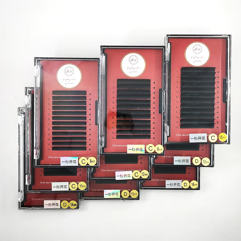 

Ресницы Easy Fan индивидуальные для наращивания, 0,07 мм