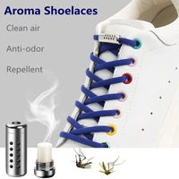 clean air no tie shoelaces aroma elastic laces sneakers round shoe laces without ties kids adult shoelace rubber bands for shoes