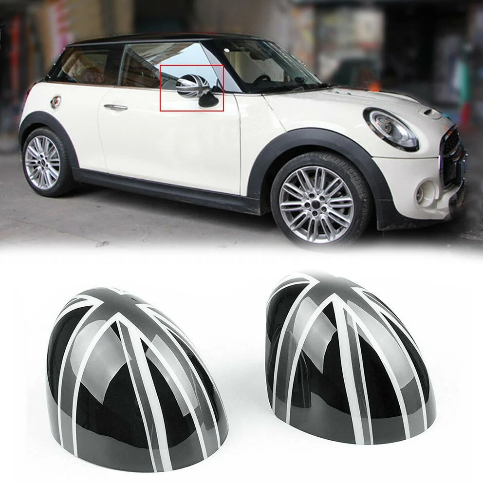 Колпачки для боковых зеркал автомобильной двери Hardtop F54 F55 F56 F57 F60 серия черный и