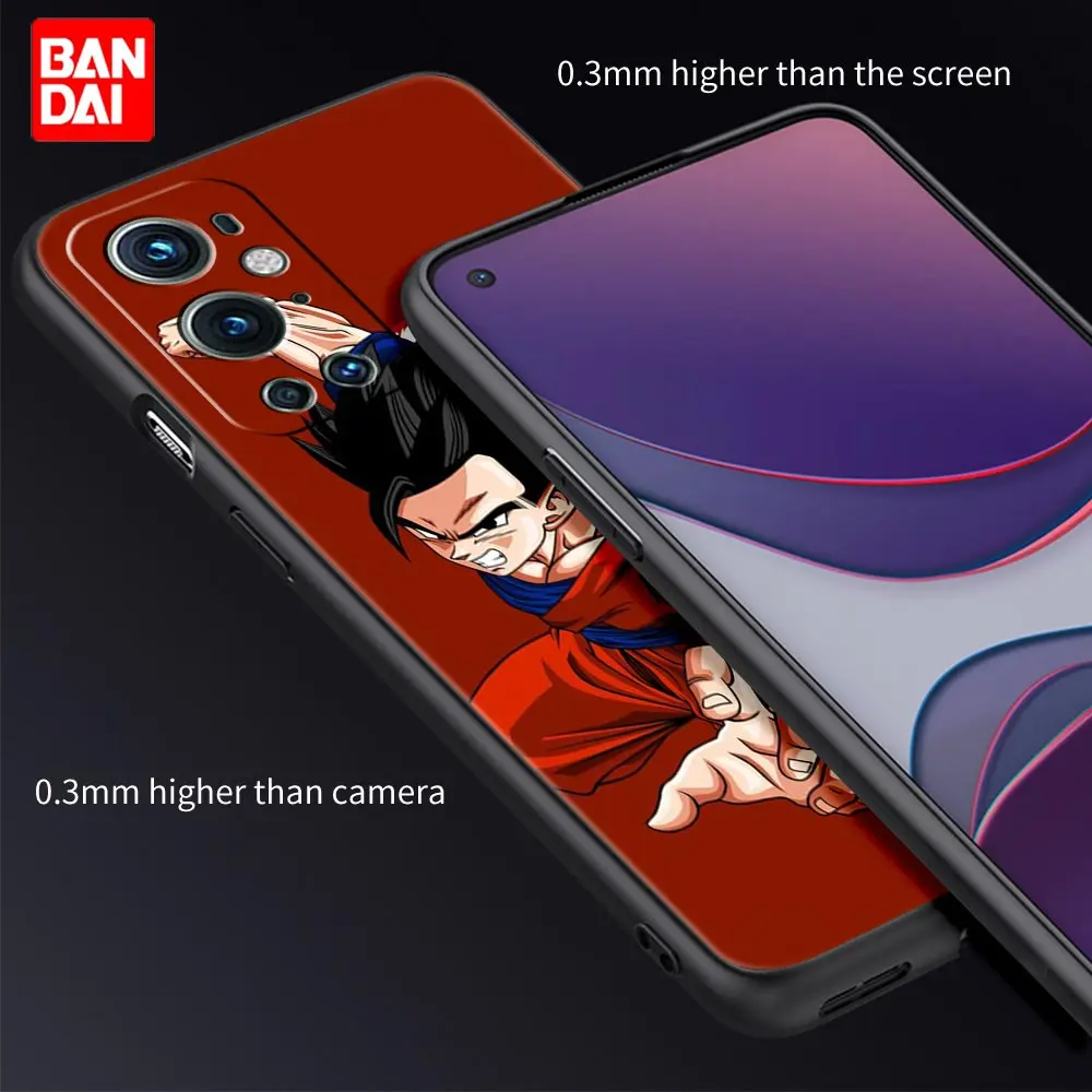 Чехол Dragon Ball аниме для OnePlus 8 8T 9 9R 9RT 10 Pro Nord CE N200 2 N100 N10 Черный силиконовый чехол |