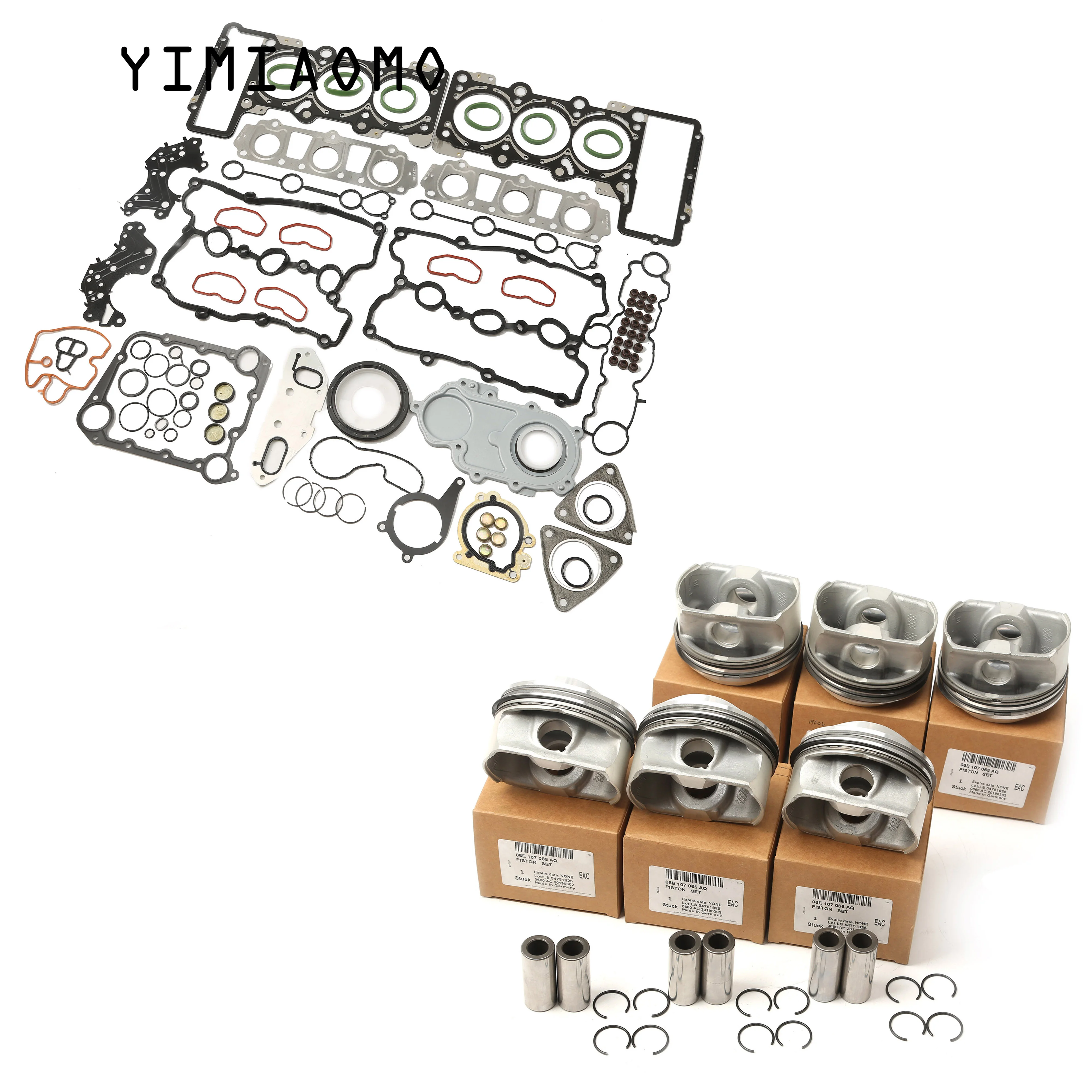 06E107066CK комплект для ремонта автомобильного двигателя и поршень Audi A4 3 2 FSI quattro A5