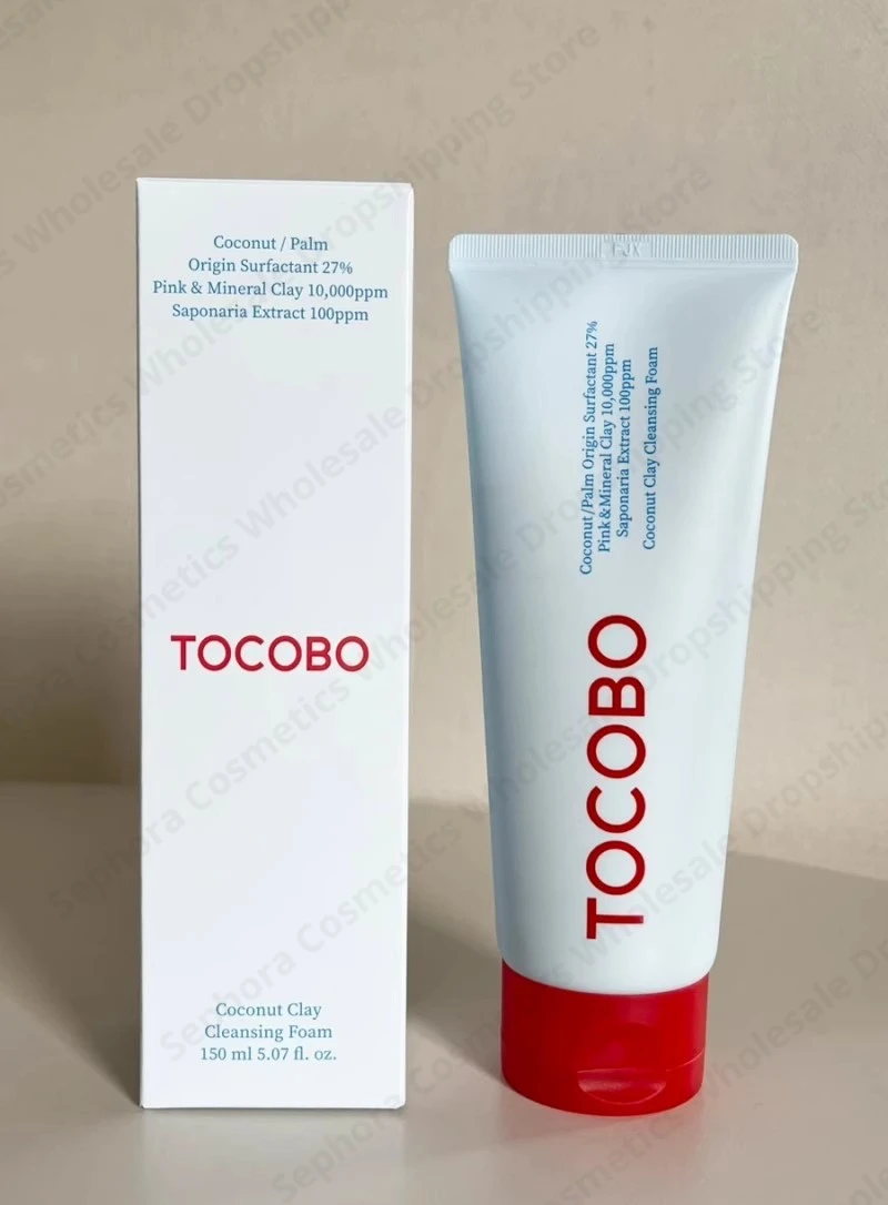 

Korea TOCOBO Coconut Foam Cleanser Pore Cleansing Low Stimulation Exfoliating Cleanser 150ml