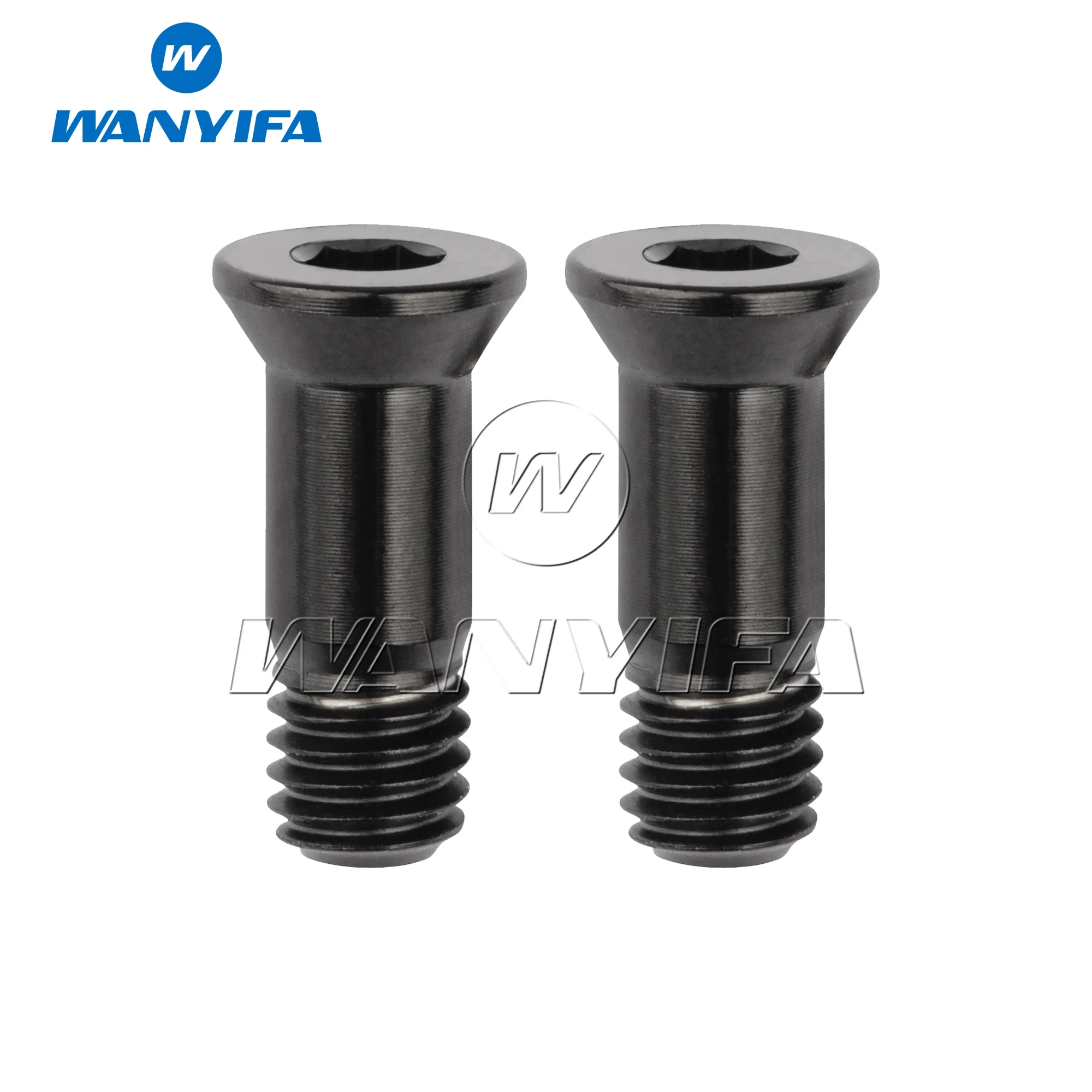 

Wanyifa Титан Велосипедный Спорт Задний переключатель Жокей Колесный Болт M5 * 14.2 болт MTB велосипед направляющий ролик болт