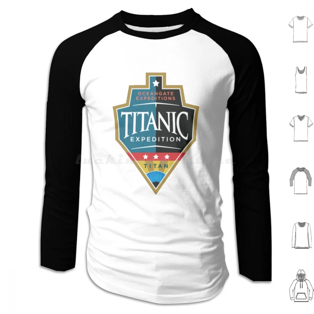 Толстовки Oceangate Titan-Titanic для экспедиций толстовки с длинным рукавом Titan Titanic