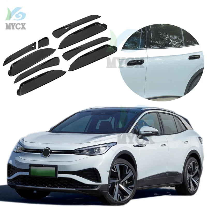 

Накладка на дверную ручку автомобиля из углеродного волокна, для Volkswagen VW ID.4X ID.4 CROZZ 2021