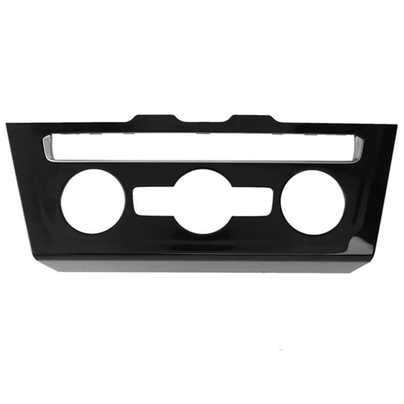

Автомобильная глянцевая черная центральная консоль кондиционера панель переключателя рама для-B8 2017